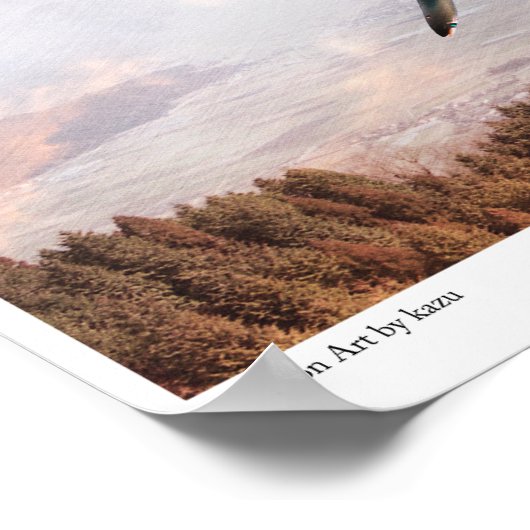 Aviation Art Poster "Brewster Buffalo" (Hoek)