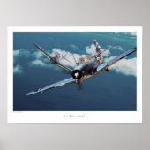 Aviation Art Poster "Douglas TBD Devastator" (Voorkant)