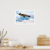 Aviation Art Poster "F-4 Phantom II" (Keuken)