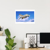 Aviation Art Poster "F-4 Phantom II" (Thuiskantoor)