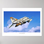 Aviation Art Poster "F-4 Phantom II" (Voorkant)