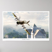 Aviation Art Poster "HAWKER TEMPEST" (Voorkant)