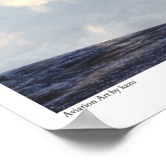 Aviation Art Poster "Kawanishi H8K  Emily" (Hoek)