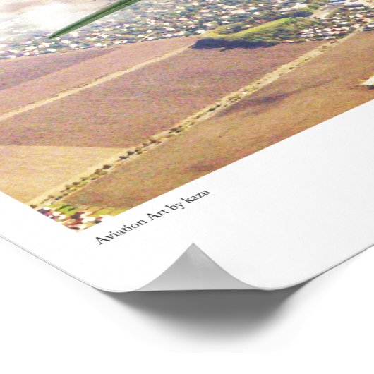 Aviation Art Poster"Kawasaki Ki-61 Tony" Poster (Hoek)