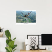 Aviation Art Poster "Messerschmitt Bf 109" (Thuiskantoor)