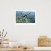 Aviation Art Poster "Messerschmitt Bf 109" (Keuken)