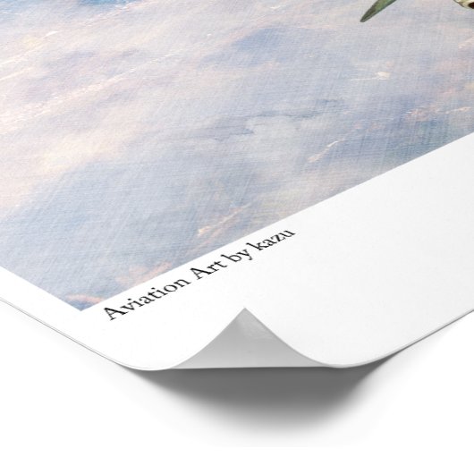 Aviation Art Poster "Messerschmitt Me 262" (Hoek)