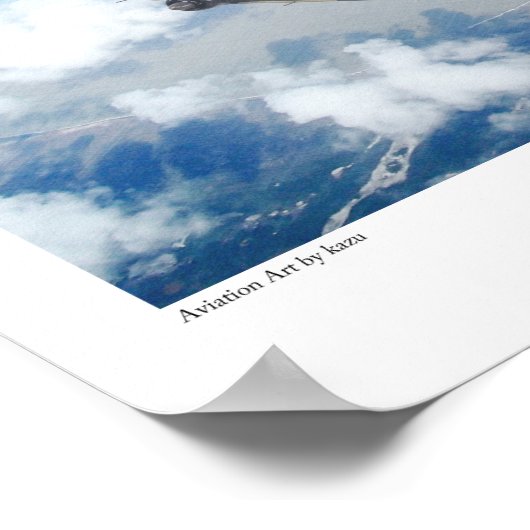 Aviation Art Poster "Mitsubishi A6M Zero" (Hoek)