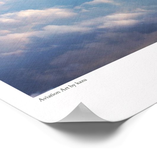 Aviation Art Poster "Mitsubishi A6M Zero" (Hoek)