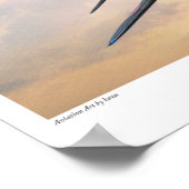 Aviation Art Poster "Mitsubishi A6M Zero" (Hoek)