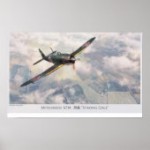Aviation Art Poster "Mitsubishi A7M" (Voorkant)