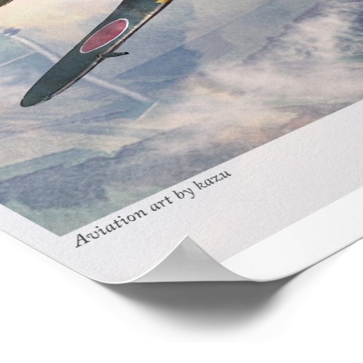 Aviation Art Poster "Mitsubishi A7M" (Hoek)