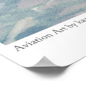 Aviation Art Poster " Mitsubishi A7M Repphet"Sam" (Hoek)