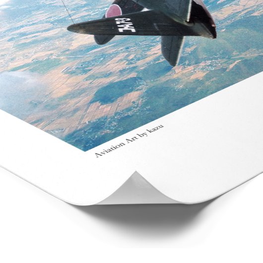 Aviation Art Poster "Mitsubishi A7M Reppu " (Hoek)