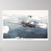 Aviation Art Poster "Mitsubishi G4M Betty" (Voorkant)