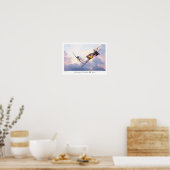 Aviation Art Poster "Mitsubishi J2M Raiden "Jack" (Keuken)