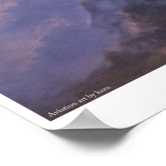 Aviation Art Poster "Nakajima Ki-87" (Hoek)