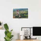 Aviation Art Poster "P-47 Thunderbolt" (Thuiskantoor)