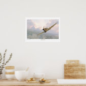 Aviation Art Poster "Supermarine Spitfire" (Keuken)