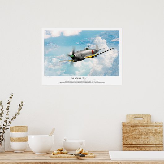 Aviation Art Poster "Tachikawa Ki-94 II" (Keuken)