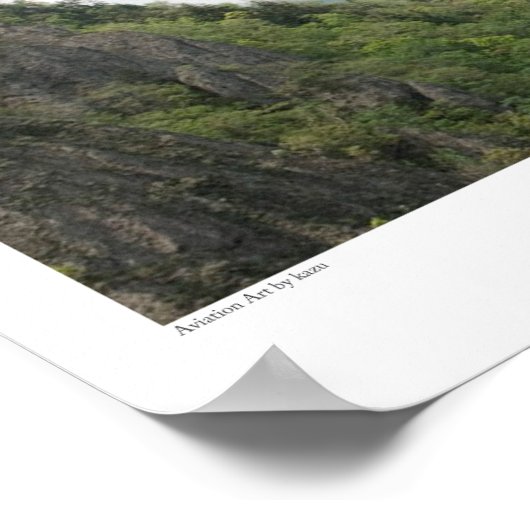 Aviation Art Poster "Winged Samurai Zero" (Hoek)