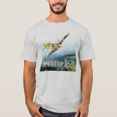 Aviation Art T-shirt “Dewoitine D.520" (Voorkant)