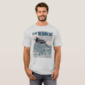 Aviation Art T-shirt “F4F Wildcat" (Voorkant volledig)