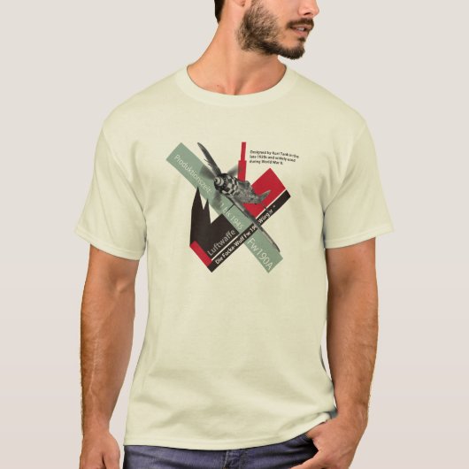 Aviation Art T-shirt “Focke-Wulf Fw 190" (Voorkant)