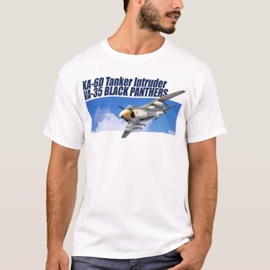 Aviation Art T-shirt “KA-6D Tanker Intruder " (Voorkant)