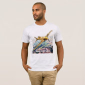 Aviation Art T-shirt “Macchi C.202 Folgore" (Voorkant volledig)