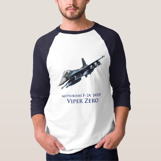 Aviation Art T-shirt "Mitsubishi F-2A" (Voorkant)