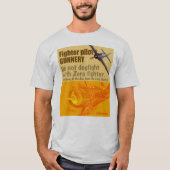 Aviation Art T-shirt “ZERO" (Voorkant)