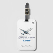 Aviation Bagagelabel (Voorkant (verticaal))
