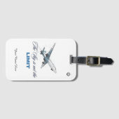 Aviation Bagagelabel (Voorkant (horizontaal))