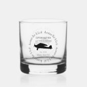 Aviation Bar & Grill Drinkware Rocks Whisky Glas (Voorkant)