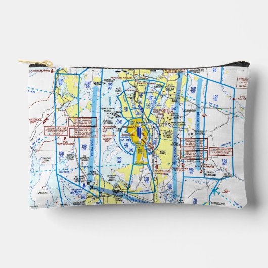 Aviation Chart Accessory Pouch Etui (Voorkant)