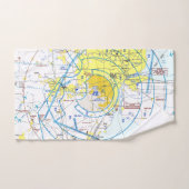 Aviation chart handdoek (Handdoek)