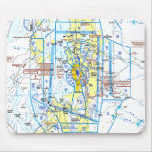 Aviation Chart Muismat (Voorkant)