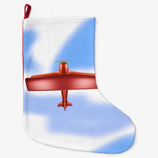 Aviation Christmas Stocking Grote Kerstsok (Voorkant)