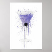 Aviation Cocktail Poster (Voorkant)