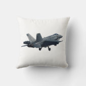 Aviation Enthusiast Gift - Fighter Jet Aircraft Pi Kussen (Achterkant)
