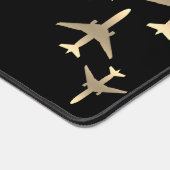 Aviation Gold Vliegtuigen Bureaumat (Hoek)