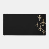 Aviation Gold Vliegtuigen Bureaumat (Voorkant)