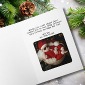 Aviation Jet Fighter Christmas Tree & Photo Funny Kaart