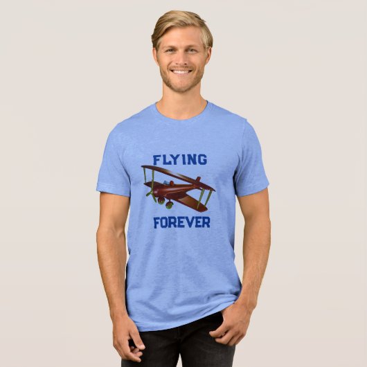 Aviation Mannen Basic T-Shirt (Voorkant volledig)