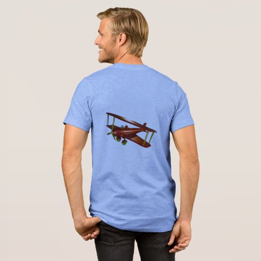 Aviation Mannen Basic T-Shirt (Voorkant)