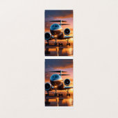 "Aviation Professional Visitekaartje" Visitekaartje (Binnenkant ongevouwen)