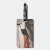 Aviation Style ID Label voor bagage Bagagelabel (Achterkant verticaal)