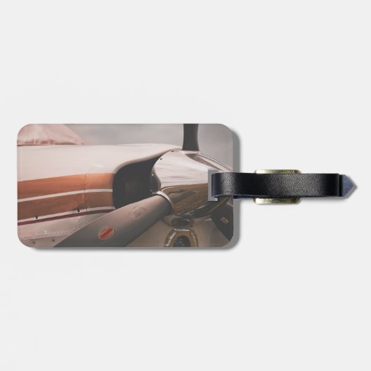 Aviation Style ID Label voor bagage Bagagelabel (Achterkant horizontaal)