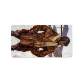 Aviator, 1917 by Joseph Christian Leyendecker Etiket (Voorkant)